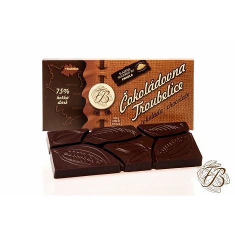 Troubelice gorka čokolada 75%, 45g