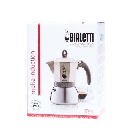 Bialetti Moka Induction za 6 šalica – zlatna