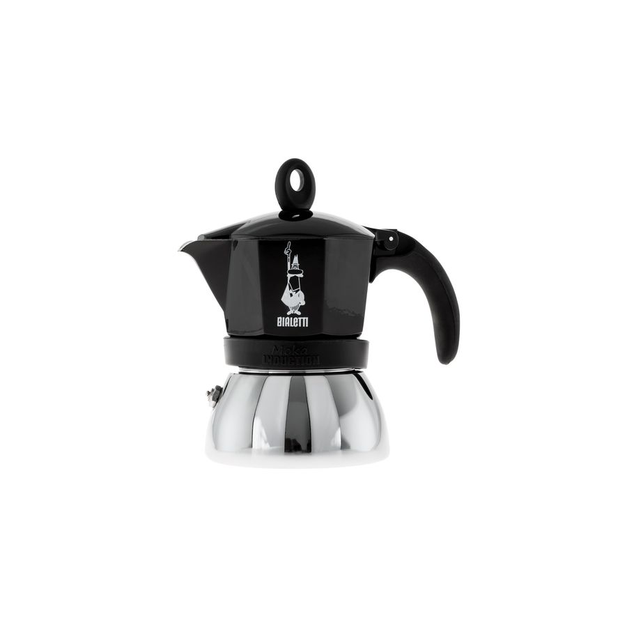 Bialetti Moka Induction za 3 šalice – crna