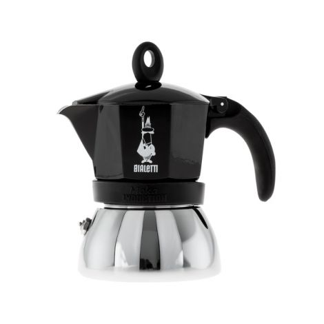 Bialetti Moka Induction za 3 šalice – crna