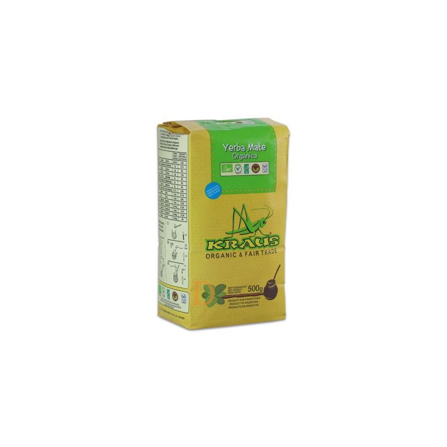 Yerba Maté BIO KRAUS ORGANICA 500g
