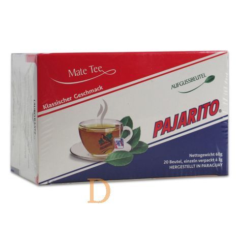 Yerba Maté Pajarito, 20 vrećica
