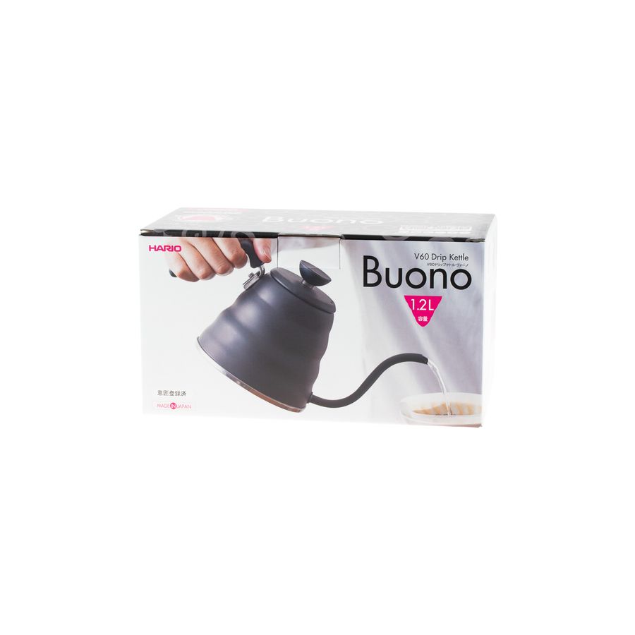 Kuhalo za vodu Hario Buono 1,2 l crno (VKB-120MB)