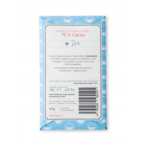 Ajala kava čokolada 70%