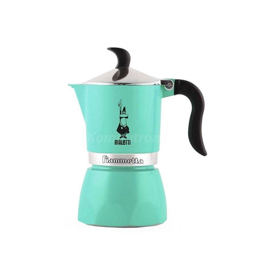 Bialetti Fiammetta moka lončić, 3 šalice – svijetloplavi
