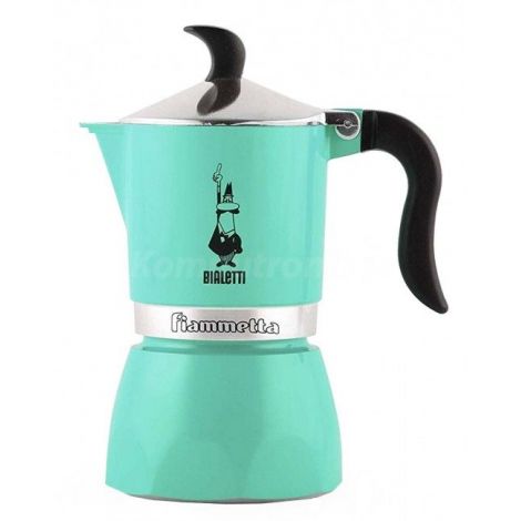 Bialetti Fiammetta moka lončić, 3 šalice – svijetloplavi