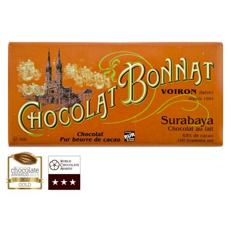 Bonnat Surabaya mliječna čokolada 65%