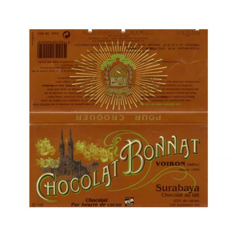 Bonnat Surabaya mliječna čokolada 65%