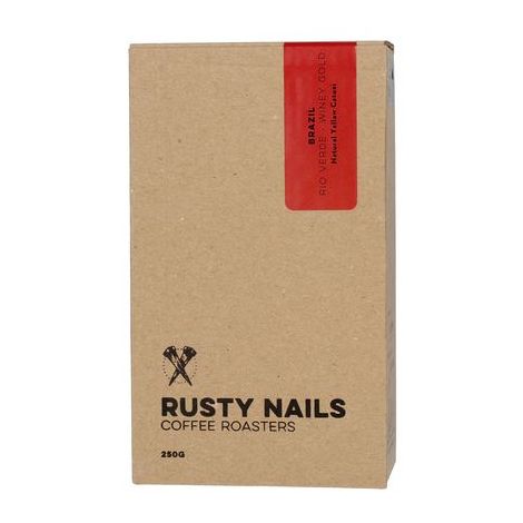 Káva Rusty Nails Brazil Winey Gold Ipanema Rio Verde 250g