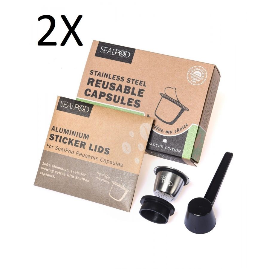 2x Sealpod kapsule za Nespresso ®