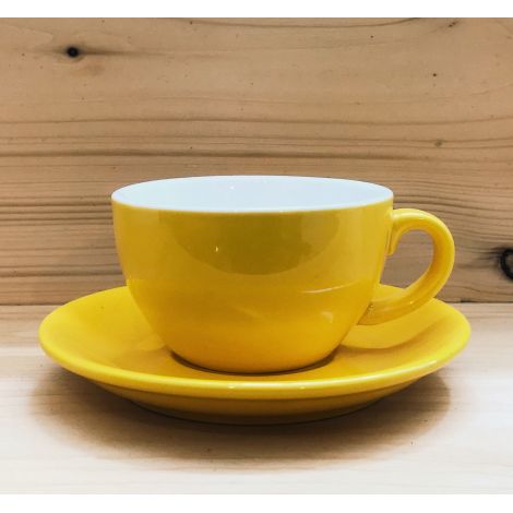 Cappuccino šalica Kaffia 220ml - žuta