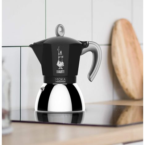 Bialetti Moka Induction 2 šalice crna NOVO