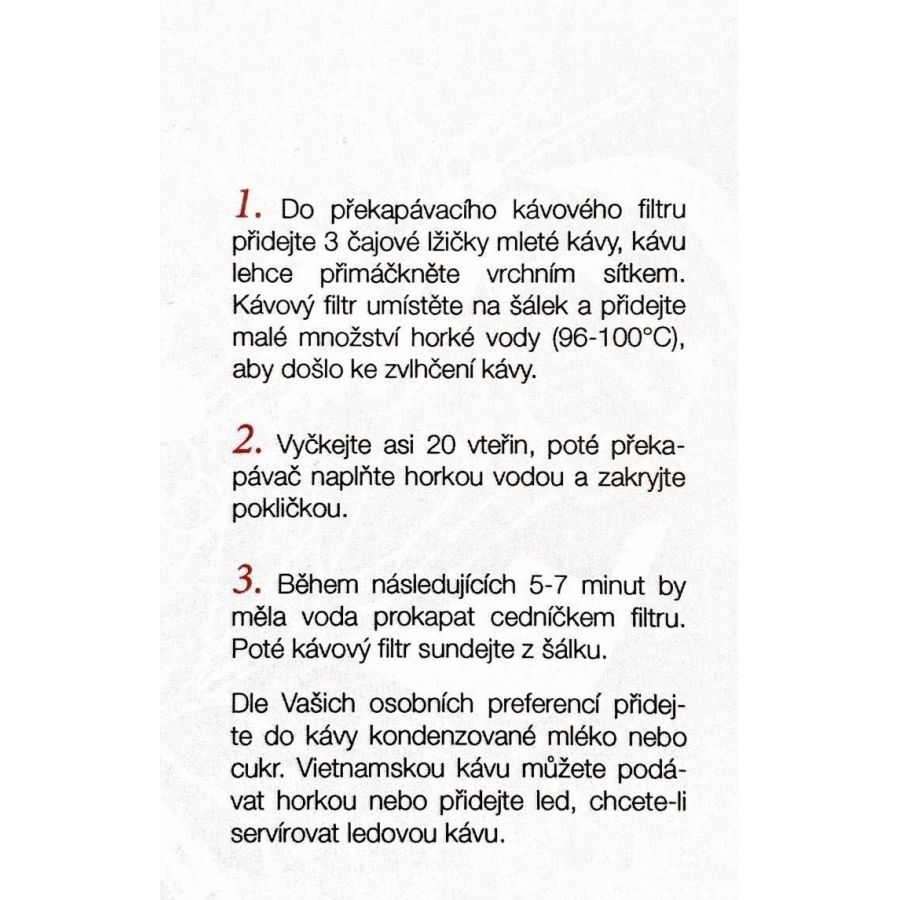 Trung Nguyen CREATIVE 5, mljevena kava