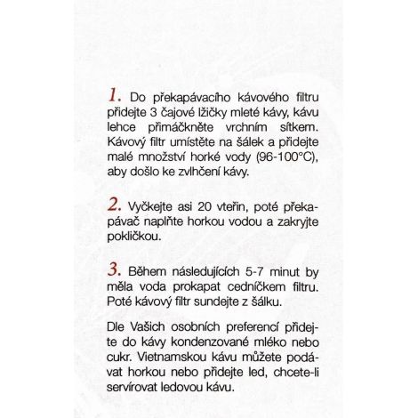 Trung Nguyen CREATIVE 5, mljevena kava