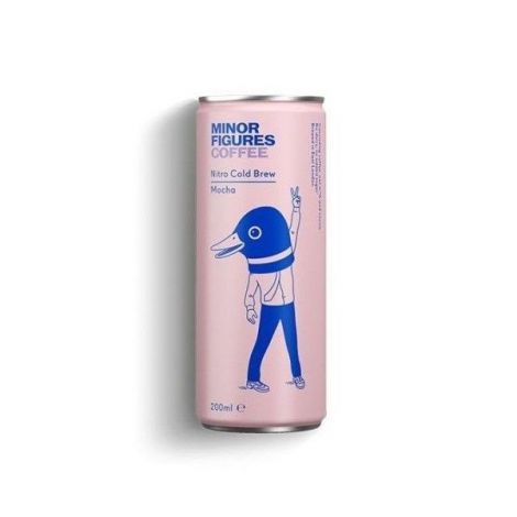 Cold Brew Mocha - ovesný nápoj s kávou a kakaem - Minor Figures Nitro