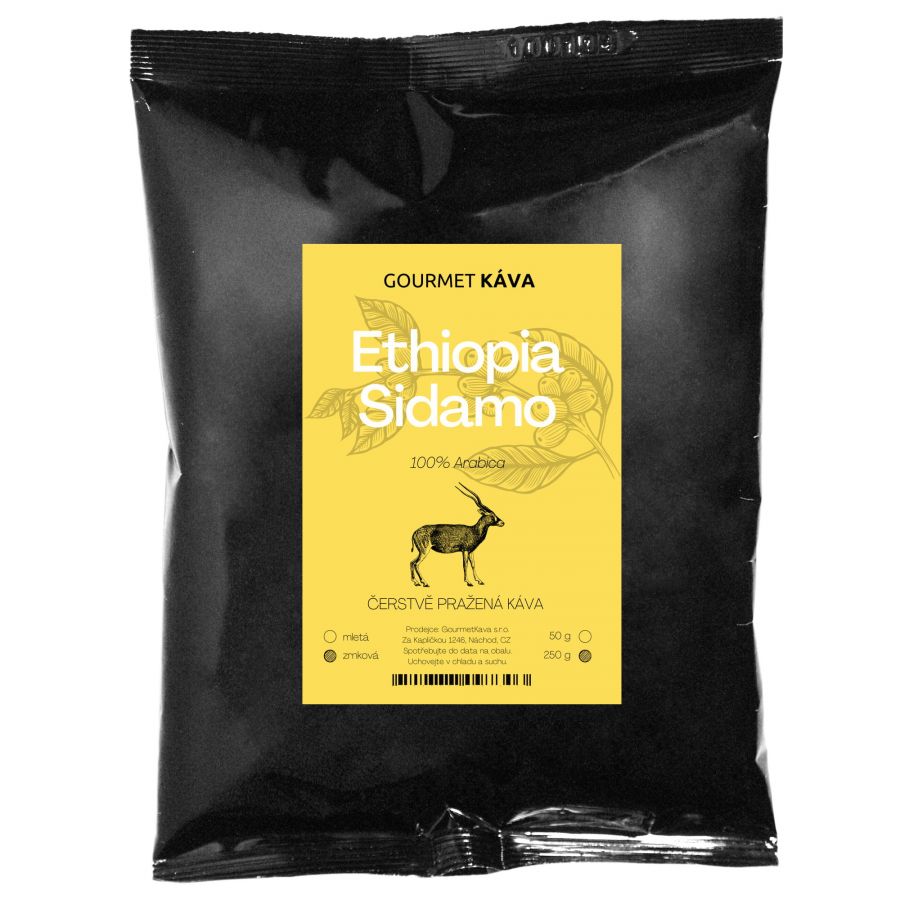 Etiopija Sidamo, Arabica zrna kave