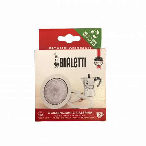 Seal Bialetti aluminijski aparat za kavu 2 šalice