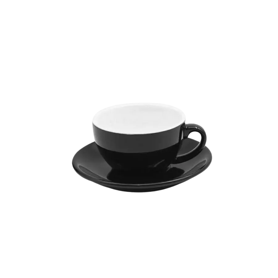 Cappuccino šalica Kaffia 170ml - crna