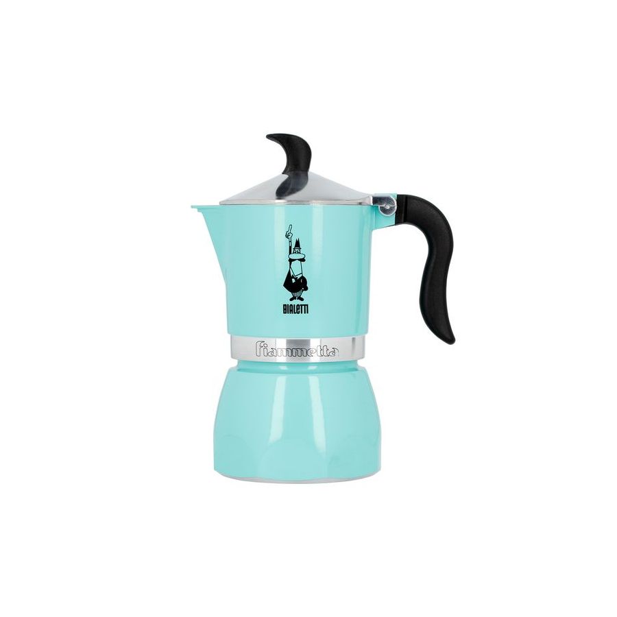 Bialetti Fiammetta moka lončić, 3 šalice – svijetloplavi