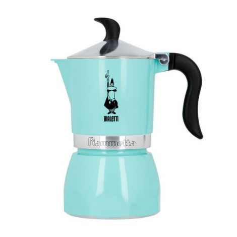 Bialetti Fiammetta moka lončić, 3 šalice – svijetloplavi
