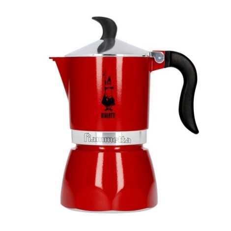 Bialetti Fiammetta moka lončić za 3 šalice – svijetlocrveni
