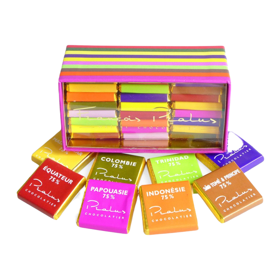 François Pralus degustacijski set – knjižica, 120 g