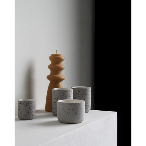 Kaffia Style Cappuccino šalica 130 ml - siva