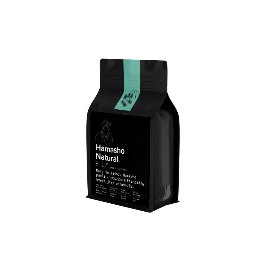 Nordbeans Etiopija Hamasho natural 250g