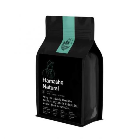Nordbeans Etiopija Hamasho natural 250g