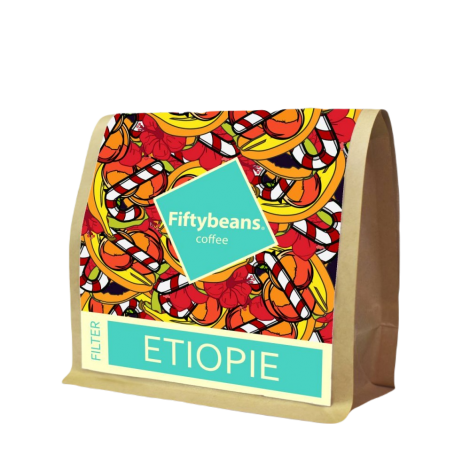 Fiftybeans Etiopija Kebede Maro, 200g