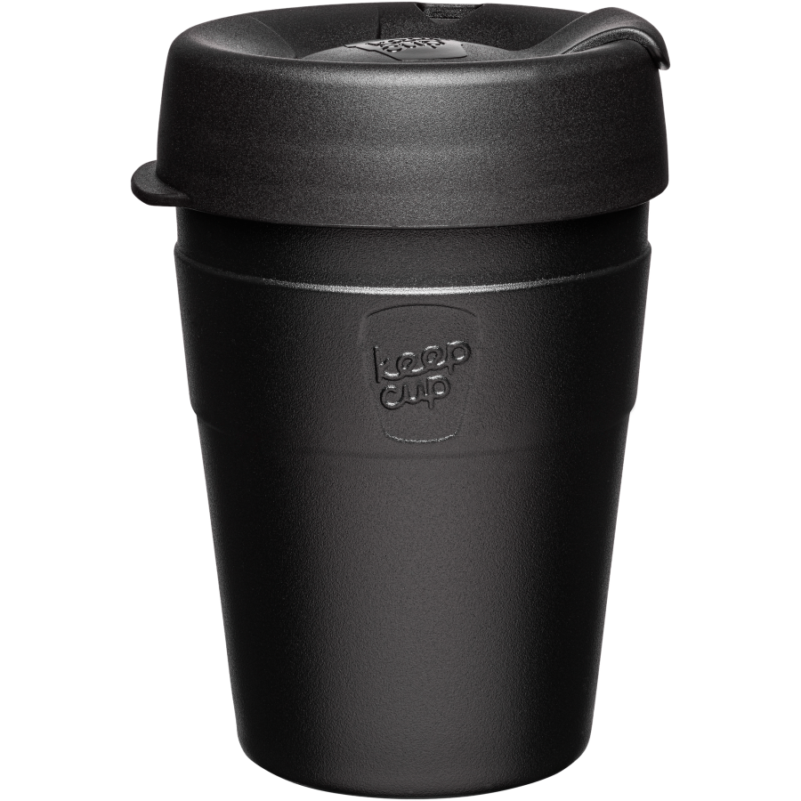 KeepCup Thermal Black inox šalica M 340 ml