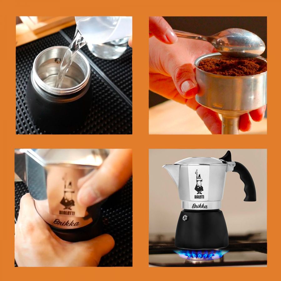 Kuhalo za vodu Bialetti Brikka 2