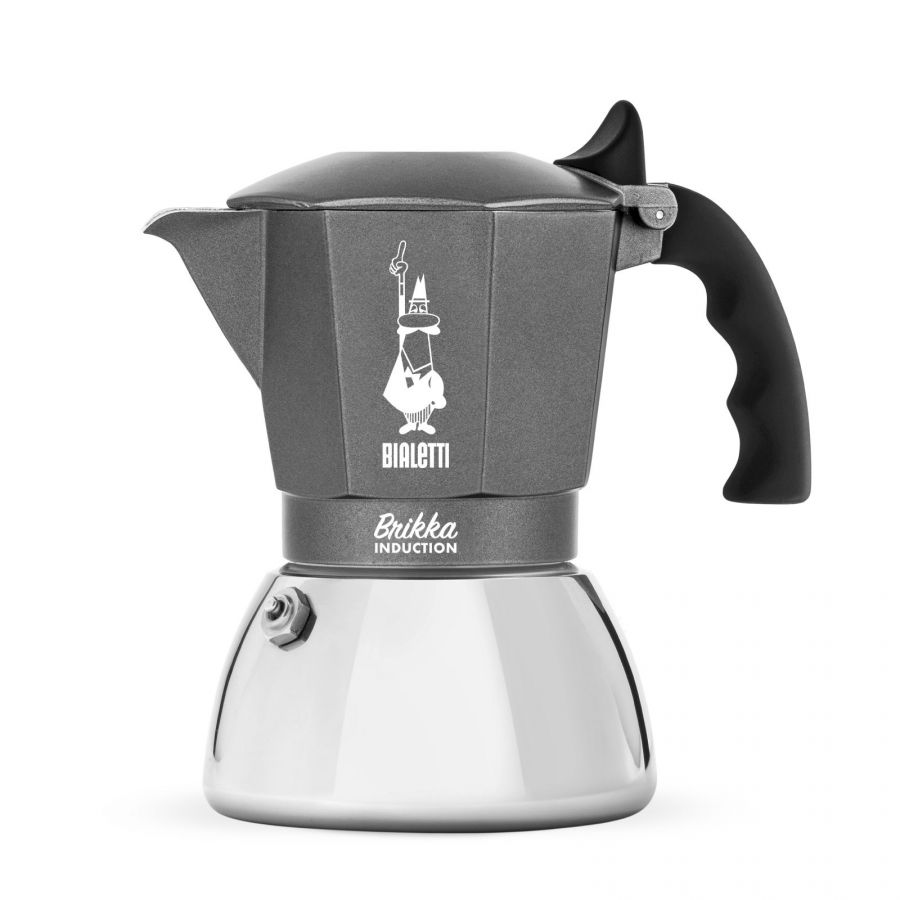 Kuhalo za vodu Bialetti Brikka Induction 4 sivo