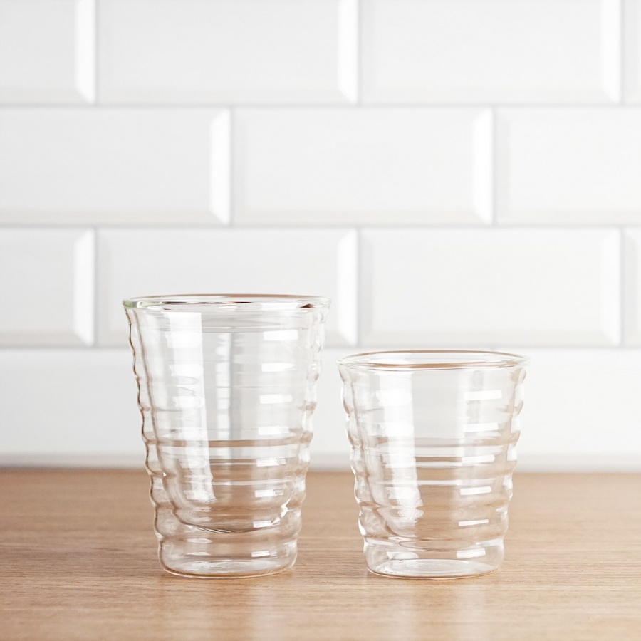 Hario V60 dvostijena čaša 280 ml