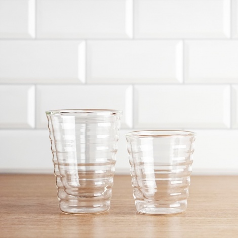 Hario V60 dvostijena čaša 280 ml