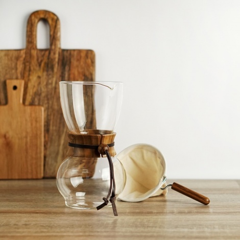 Hario Woodneck DPW-3 Drip Pot za 4 šalice