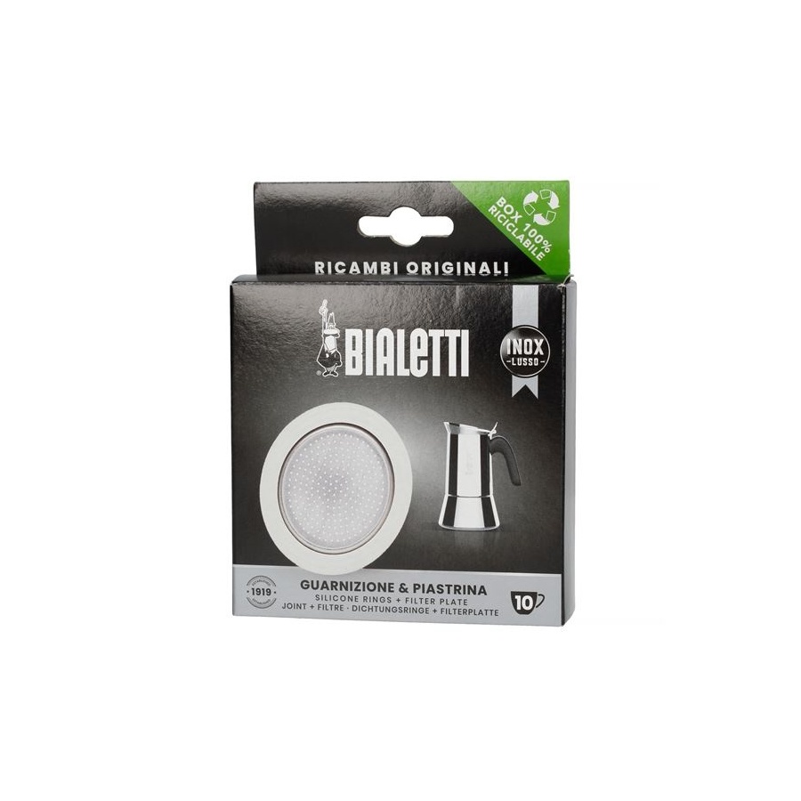 Seal Bialetti aparat za kavu od nehrđajućeg čelika 10 šalica