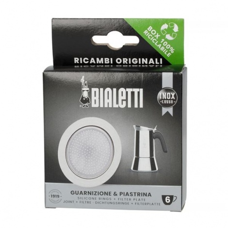 Seal Bialetti aparat za kavu od nehrđajućeg čelika 6 šalica