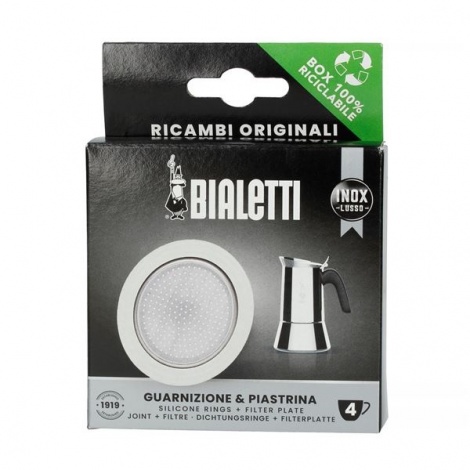 Seal Bialetti aparat za kavu od nehrđajućeg čelika 4 šalice