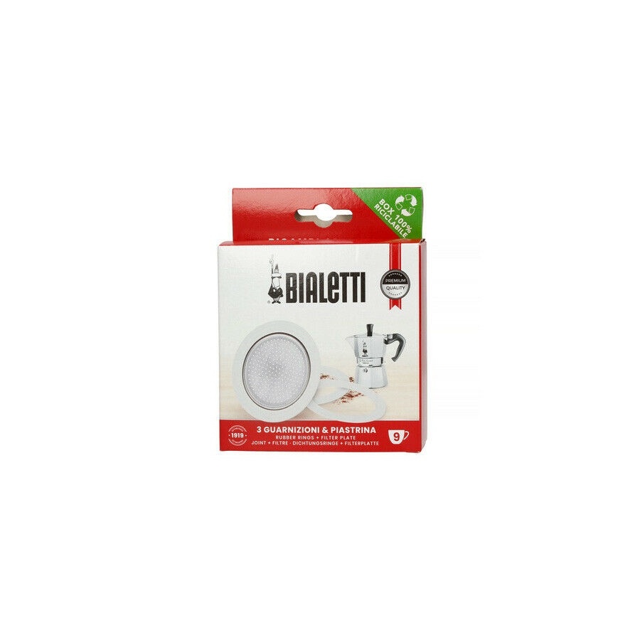 Seal Bialetti aluminijski aparat za kavu 9 šalica