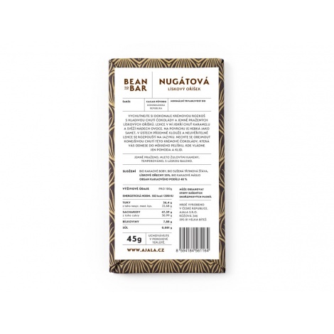 Čokolada Ajala 48% lješnjak nugat