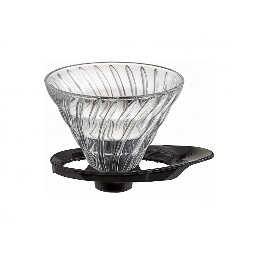 Hario Dripper V60-02 staklo - crno (VDGR-02B)