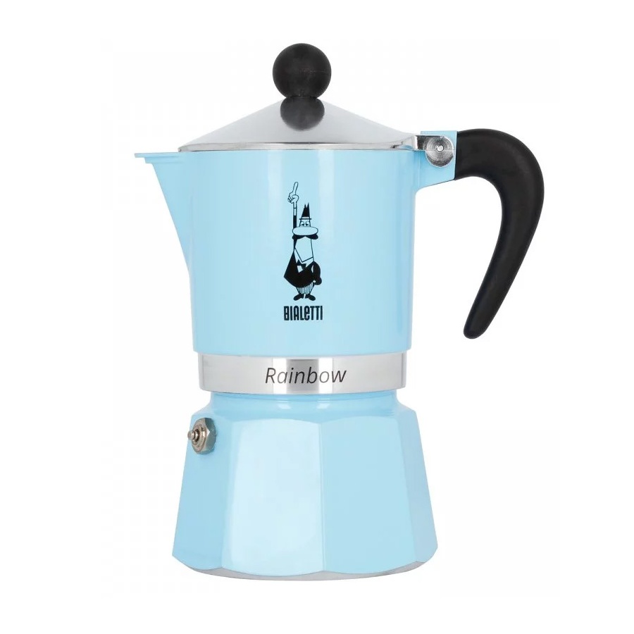 Bialetti Rainbow 3 blue mocha čajnik