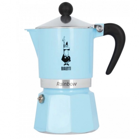 Bialetti Rainbow 3 blue mocha čajnik