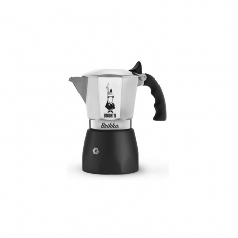 Bialetti Brikka moka lončić za 2 šalice – rabljeno