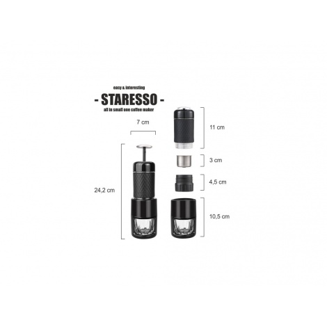 Staresso Classic aparat za kavu (SP-200) crni