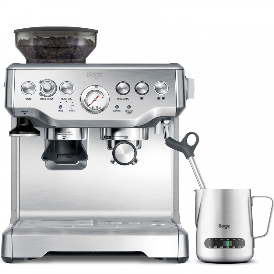 SAGE Barista Express™ BES875BSS srebrni aparat za kavu