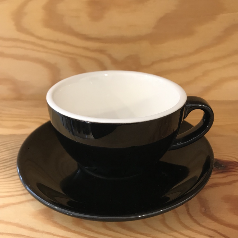 Cappuccino šalica Kaffia 170ml - crna