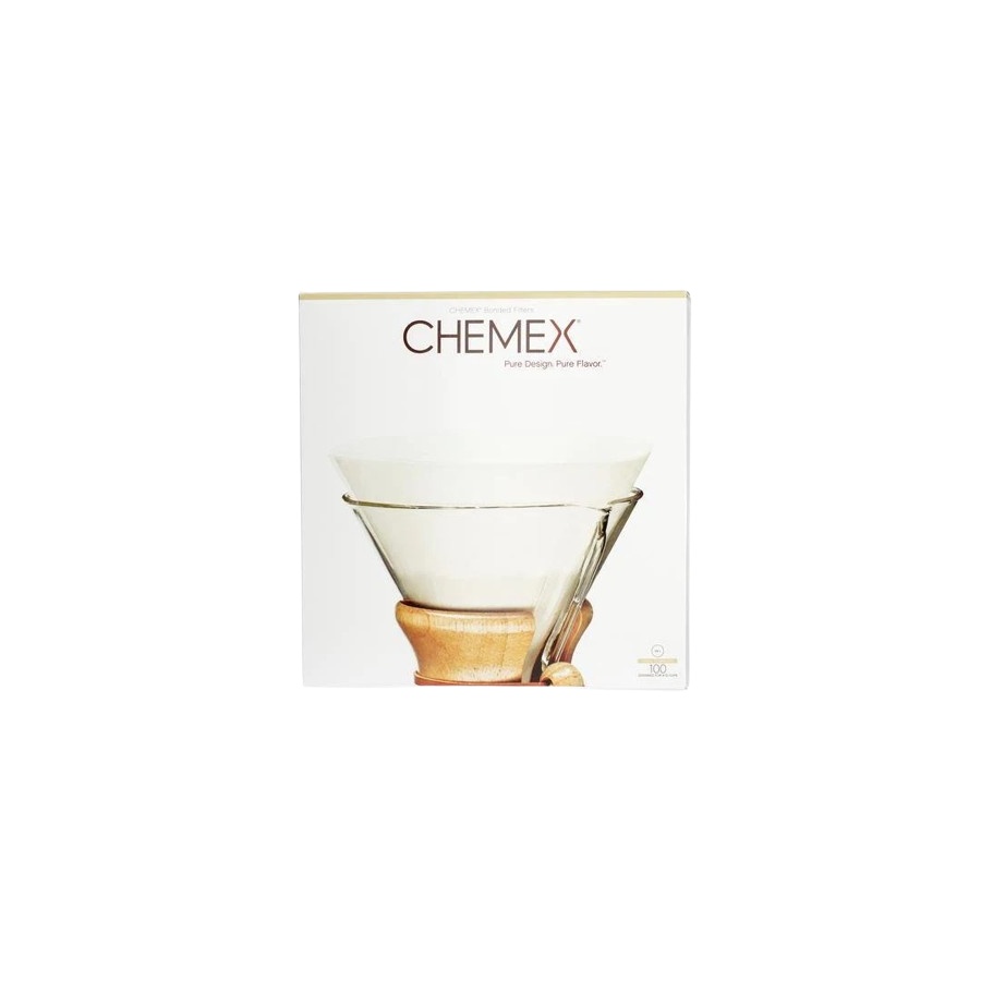 Bijeli papirnati filtri Chemex za 4–13 šalica – unfolded