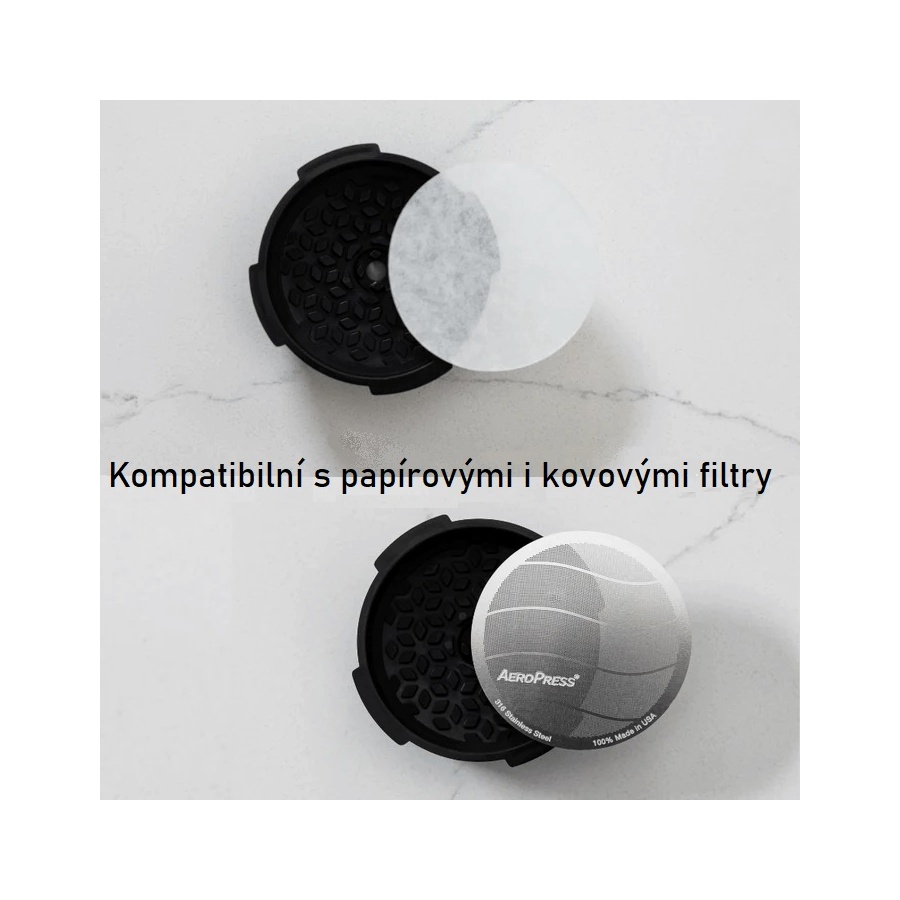 AeroPress poklopac filtra za kontrolu protoka